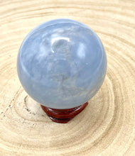 Load image into Gallery viewer, Angelite Sphere 55mm