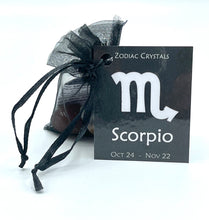 Load image into Gallery viewer, Zodiac Crystal Pouch