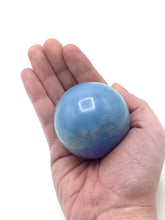 Load image into Gallery viewer, Angelite Sphere 55mm