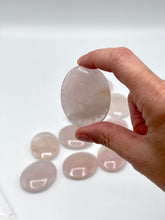 Load image into Gallery viewer, Rose Quartz palm stone