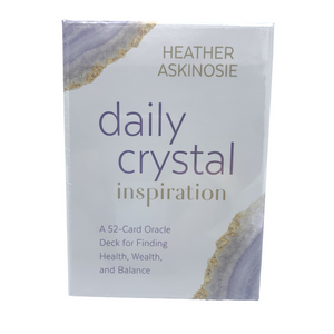 Oracle deck crystal inspiration