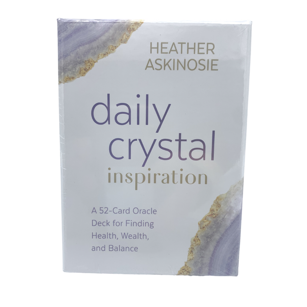 Oracle deck crystal inspiration