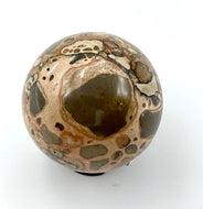 Leopardite Stone Sphere 55mm