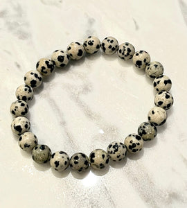 Dalmatian Jasper Bracelet