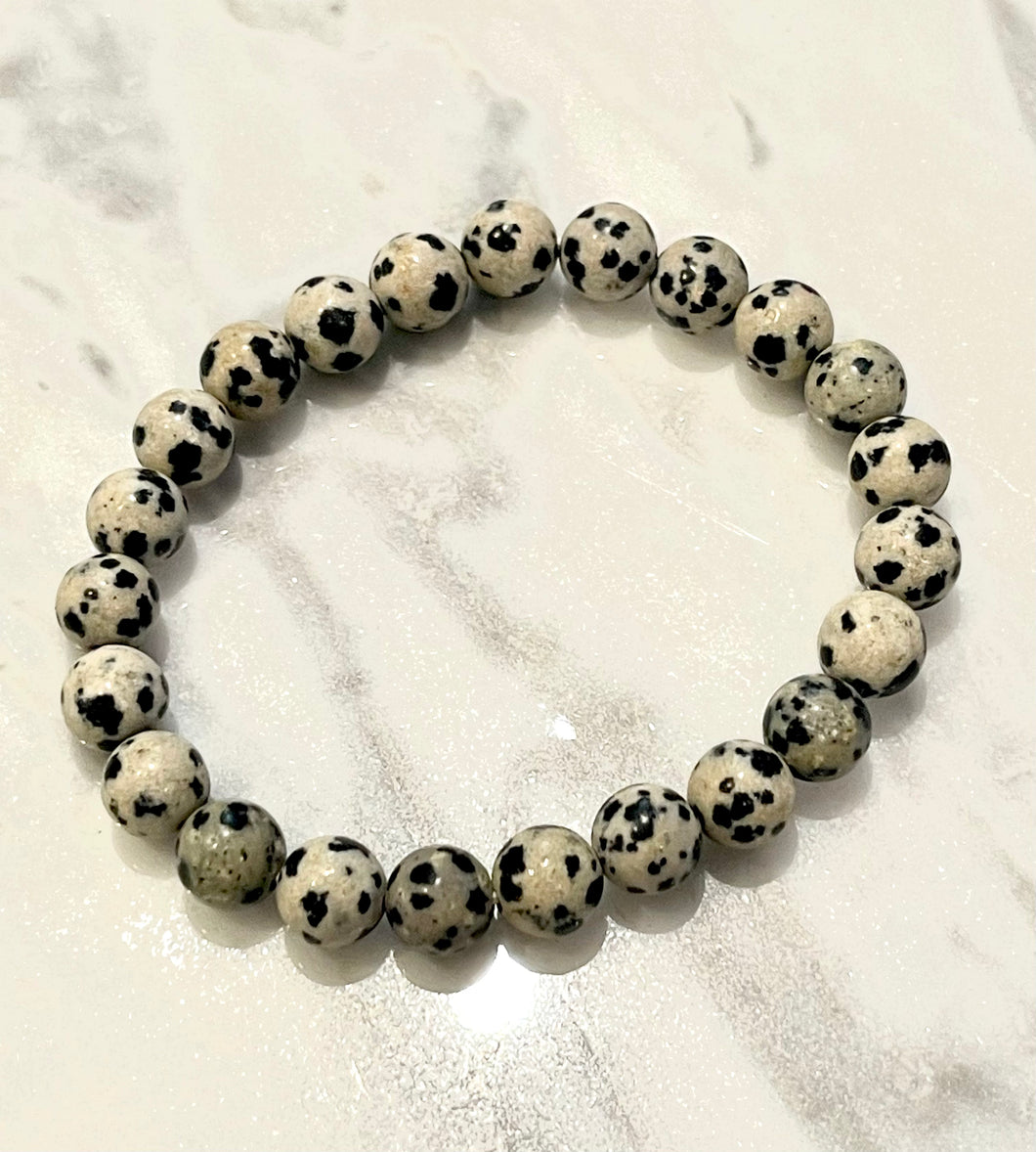 Dalmatian Jasper Bracelet