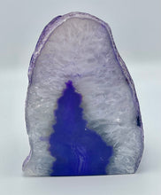 Load image into Gallery viewer, purple agate lamp
