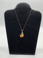 Load image into Gallery viewer, Citrine Pendant on Silver Chain
