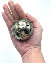 Load image into Gallery viewer, Pyrite Sphere 55mm
