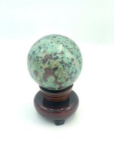 Ruby In Fuchsite  Sphere