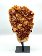 Citrine Cluster on Stand