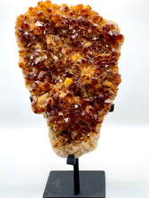 Load image into Gallery viewer, Citrine Cluster on Stand
