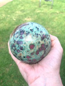 Ruby In Fuchsite  Sphere