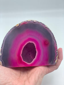 Mini Agate Cave - Pink