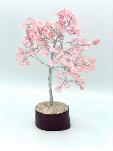 Rose Quartz Gem Tree