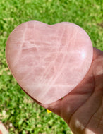 Rose Quartz Heart