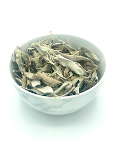 White sage loose in bowl