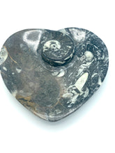 Load image into Gallery viewer, Ammonite heart dish 
