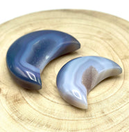 polished agate moon 