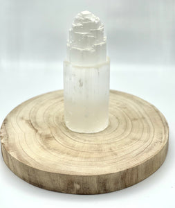 Selenite Lamp