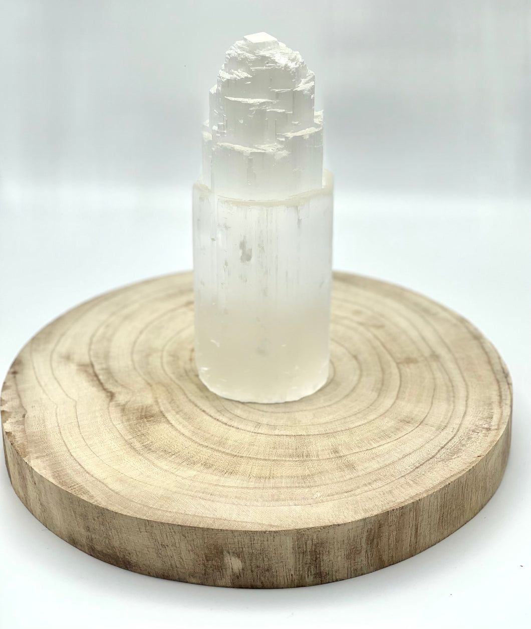 Selenite Lamp