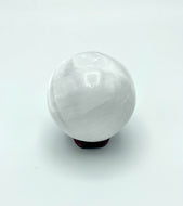 Selenite sphere